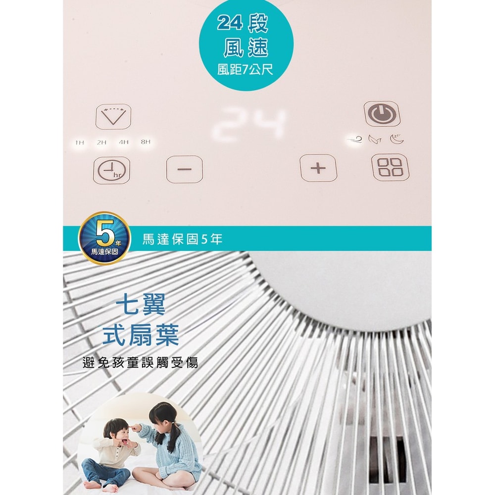 【尚朋堂】SF-1485DC-14吋平網DC立扇