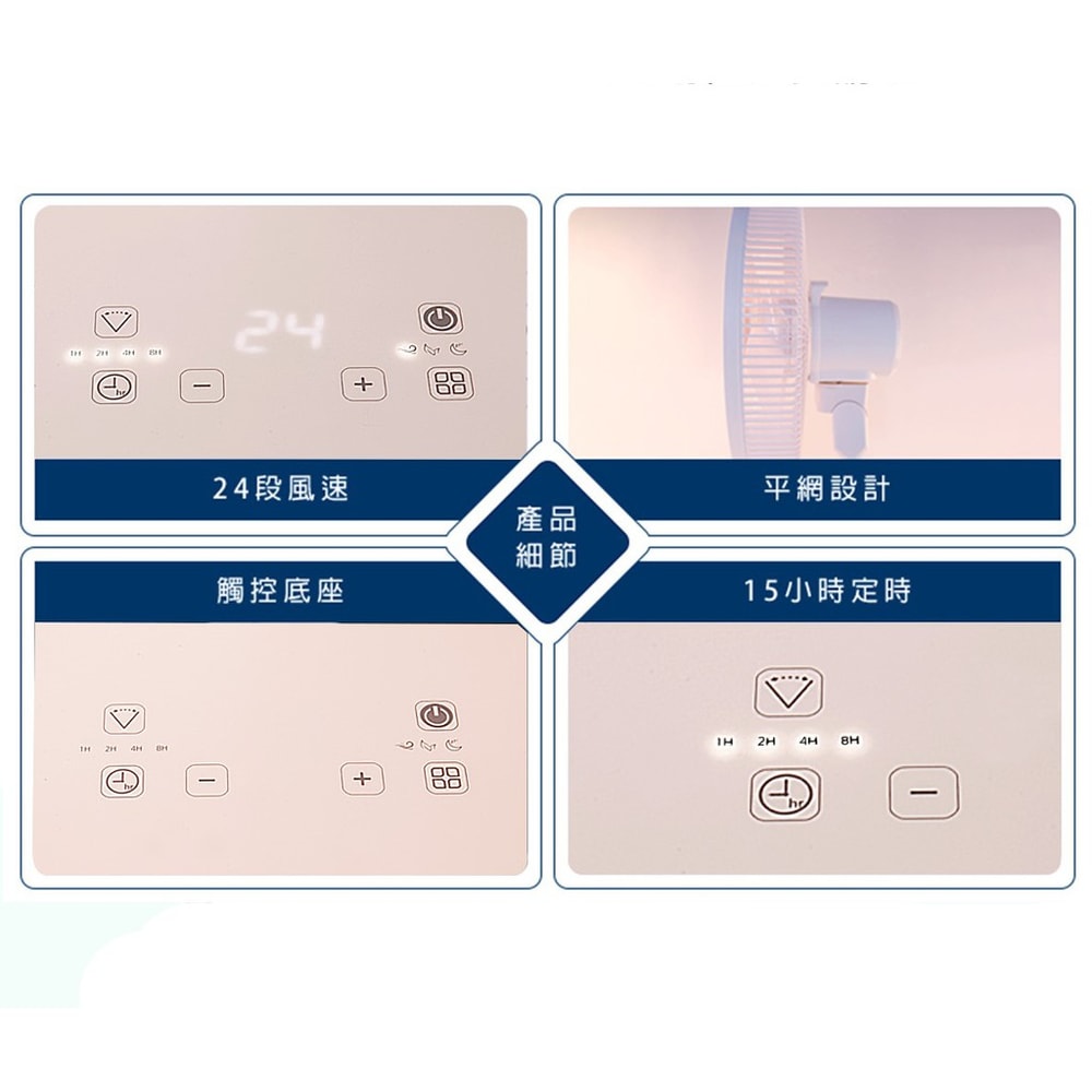 【尚朋堂】SF-1485DC-14吋平網DC立扇
