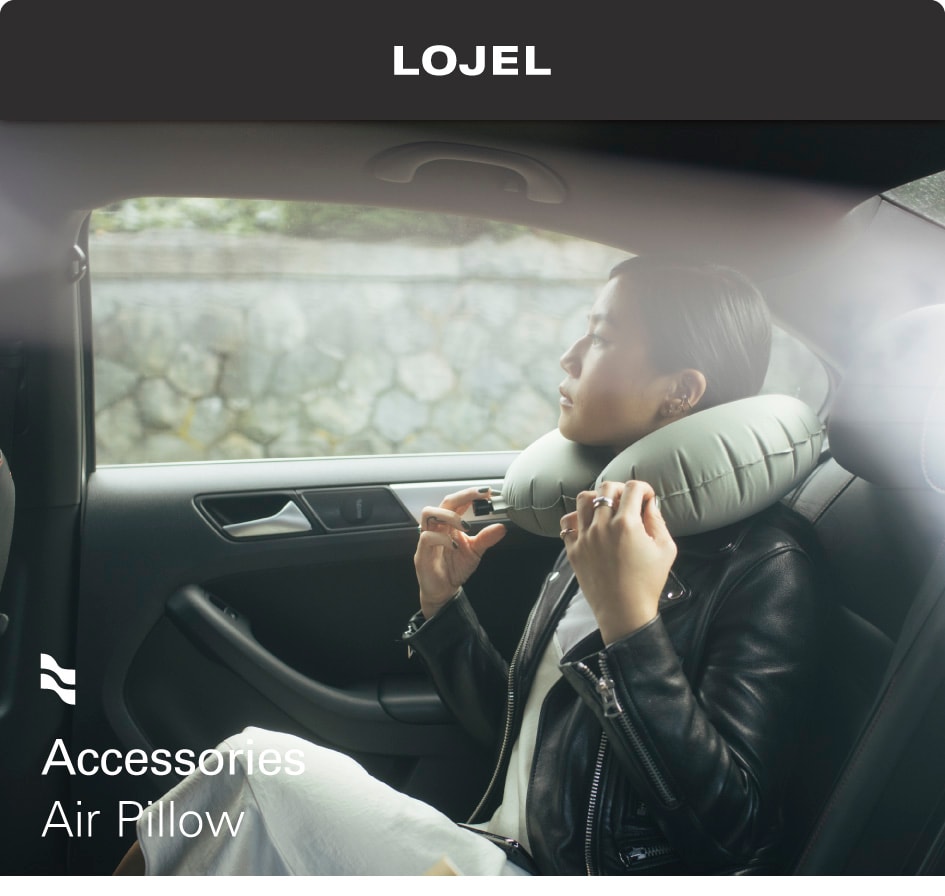 【LOJEL】Air Pillow 吹氣頸枕