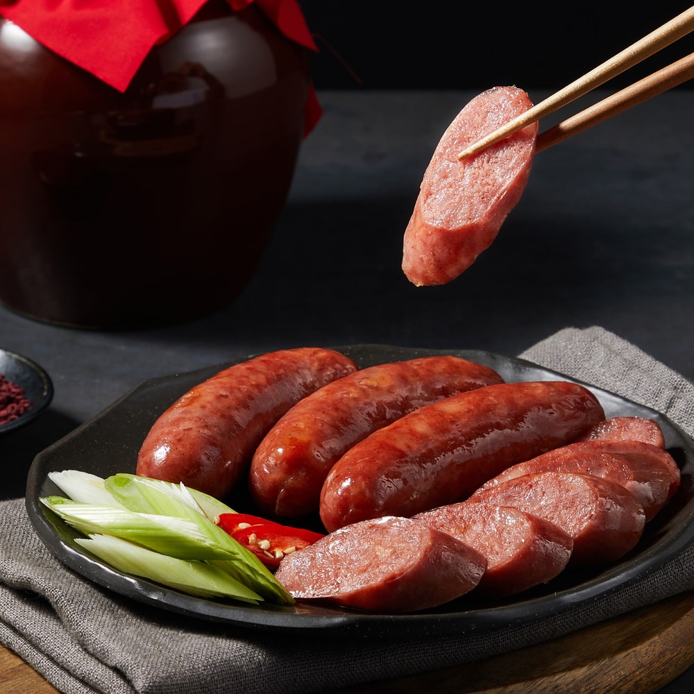 【大成食品】紹興紅麴雞肉香腸(300g/包) x5包