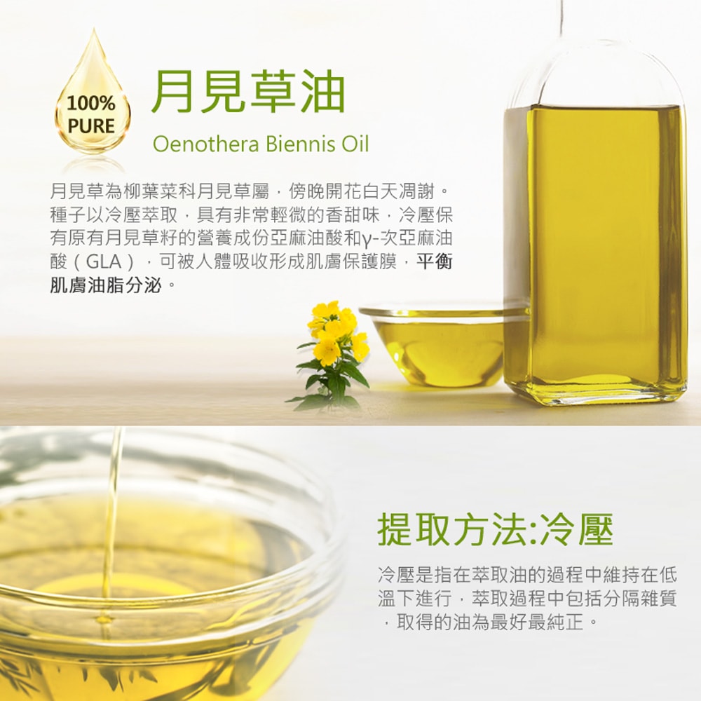 【NEW DIRECTIONS】新方向 頂級基底油100ml(月見草油Evening Primrose) 按摩油 保濕油 基礎油 澳洲 ACO 有機 認證