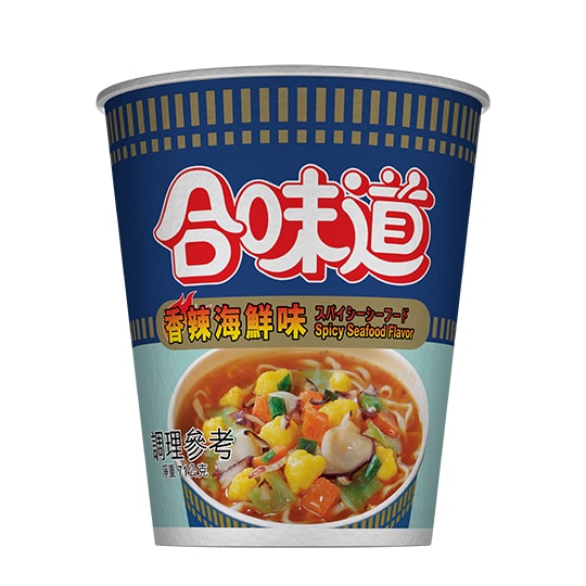 【NISSIN 日清】【箱入特價🔥】【日清】合味道香辣海鮮味杯麵(24入)
