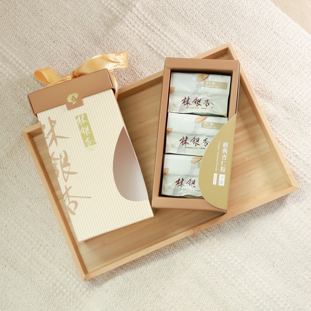 【Ginkgolin 林銀杏】【LINSING 林銀杏 官方直營】經典杏仁粉300g無加糖(100gX3包)