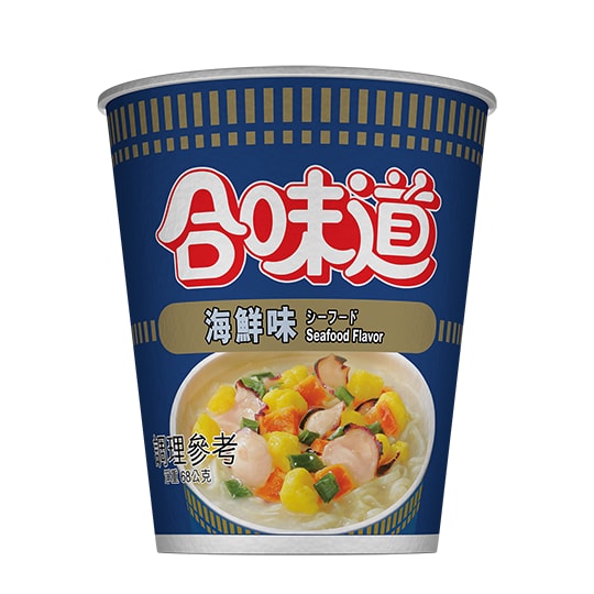 【NISSIN 日清】【箱入特價🔥】【日清】合味道海鮮味杯麵(12入)