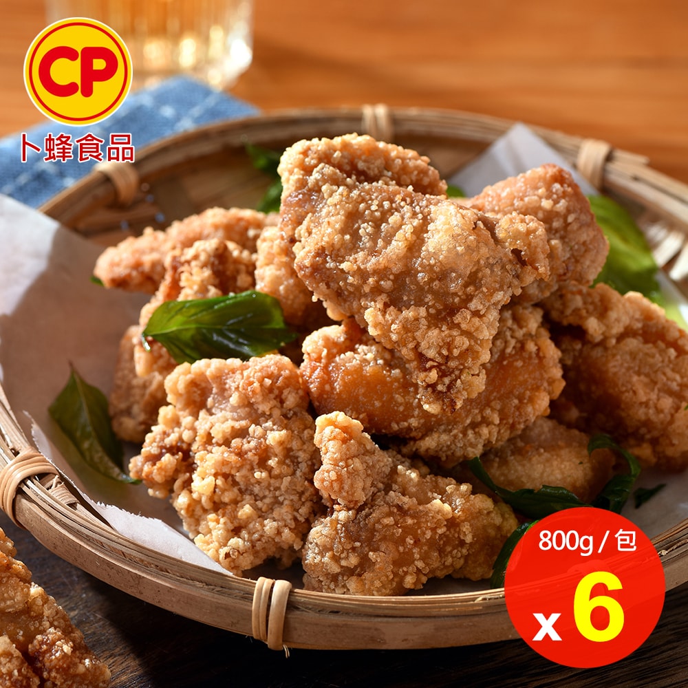 【卜蜂】超唰嘴 懷舊雞腿酥x6包組(800g/包)