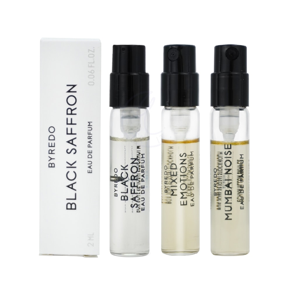 【BYREDO】經典隨身淡香精 2mlX3{孟買回響/迷式異泫/黑色番紅花}
