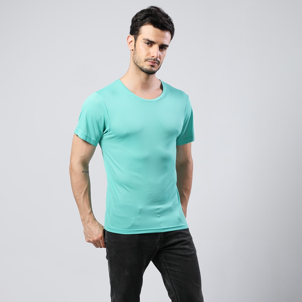 【MORINO 摩力諾】(3件組)吸排涼爽素色網眼運動圓領衫/T恤 MO5213