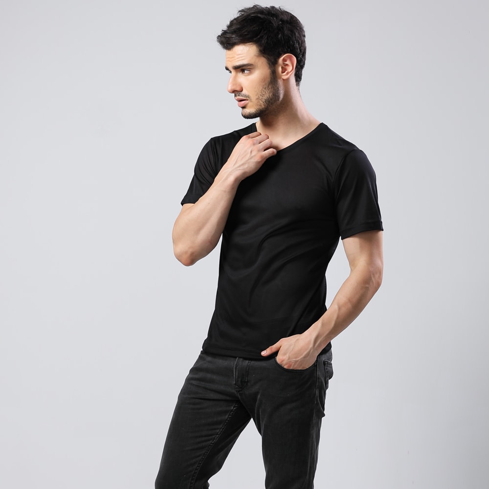 【MORINO 摩力諾】(3件組)吸排涼爽素色網眼運動圓領衫/T恤 MO5213