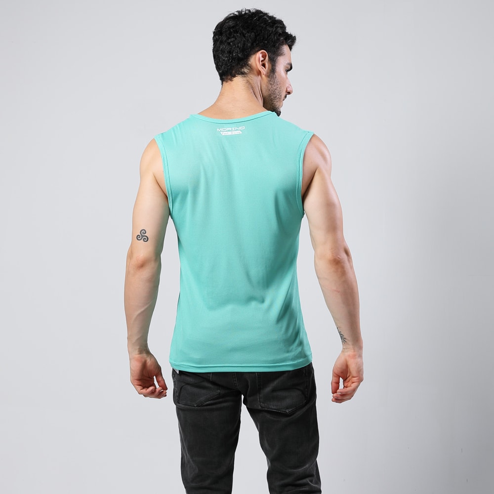 【MORINO 摩力諾】(3件組)吸排涼爽素色網眼運動無袖衫【設計師LUCAS聯名】 MO5113