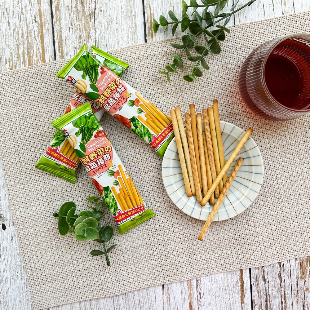 【味覺百撰】鄉村野菜之多蔬棒餅(160g)_5包組
