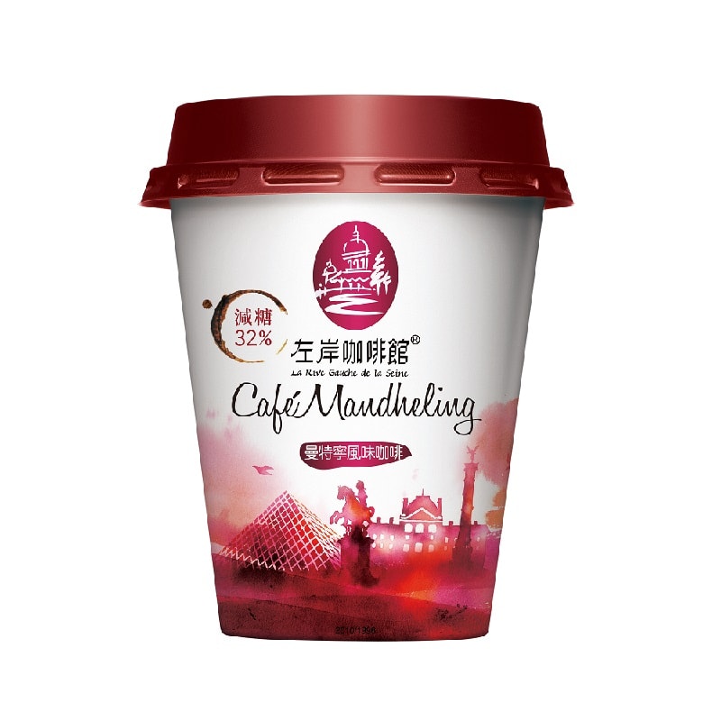 【統一】左岸咖啡館曼特寧風味咖啡CUP 240ml(冷藏專區需滿$399才能出貨)