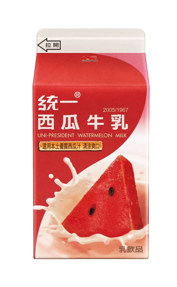 【統一】西瓜牛乳 400ml(冷藏專區需滿$399才能出貨)