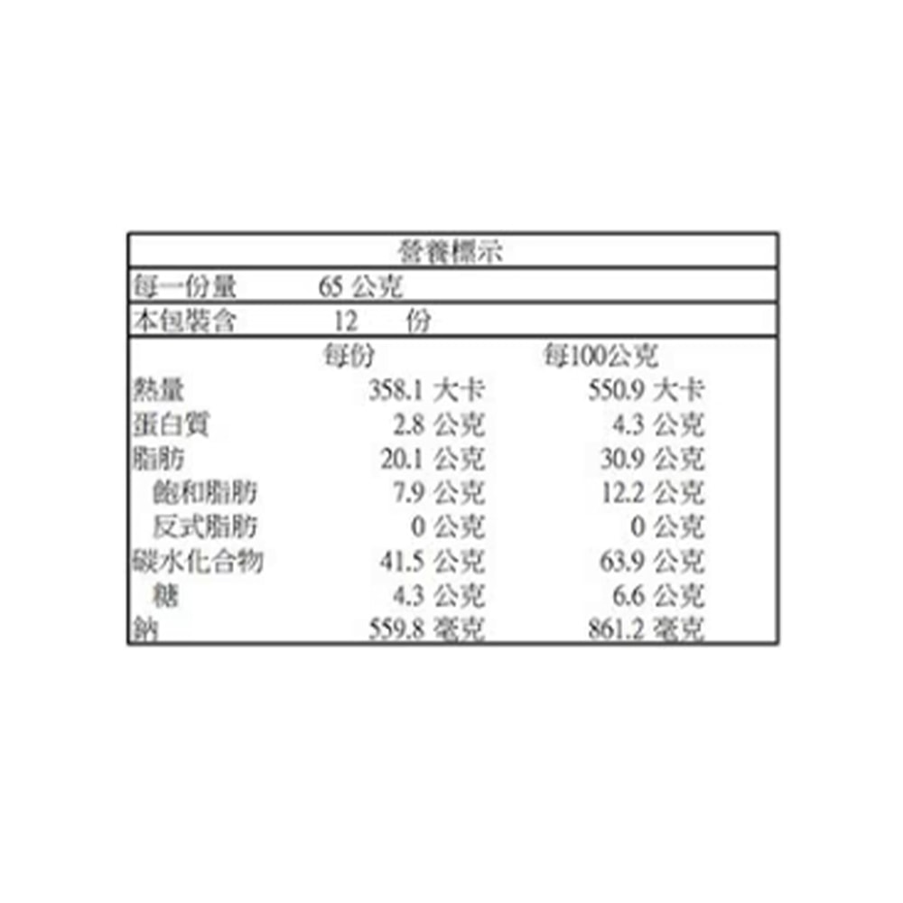 【好麗友】烏龜玉米脆片 韓式辣醬 65g x 12包