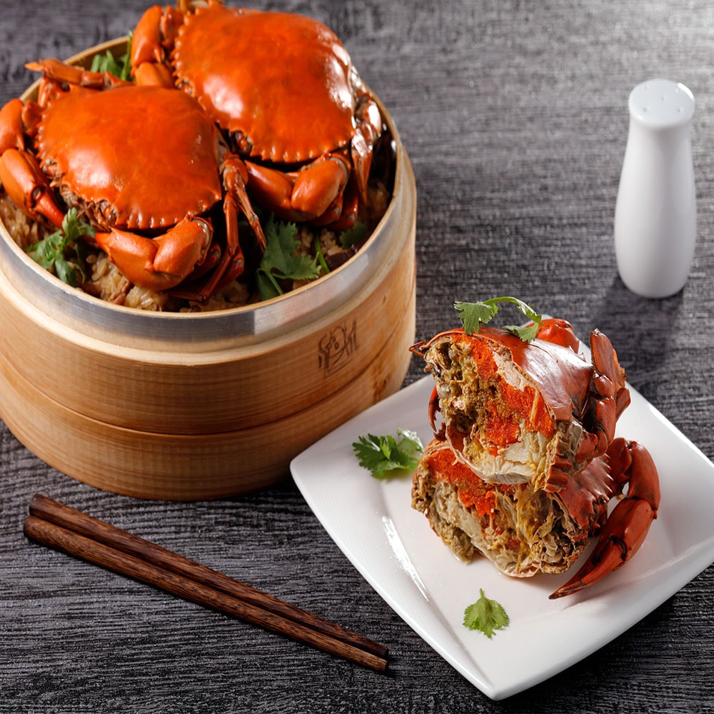 【華得水產】熟凍爆蛋紅蟳 8隻(200-230g±10%)