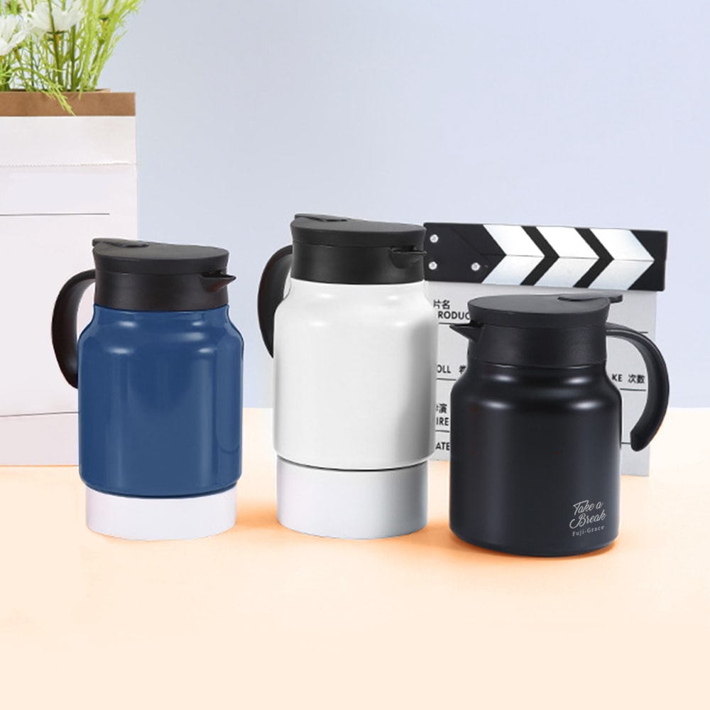 【FUJI-GRACE 日本富士雅麗】304不鏽鋼咖啡保溫壺1000ml