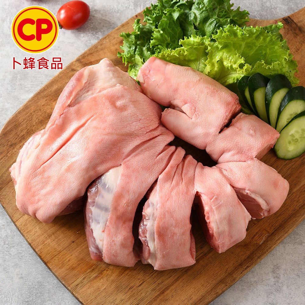 【卜蜂】特選國產 豬腳.豬前腳-切 x3包組(1.35kg/包_切6刀不斷)