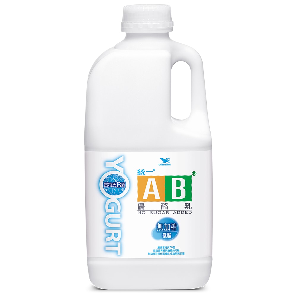 【統一】AB無加糖優酪乳1830ml(冷藏專區需滿$399才能出貨)