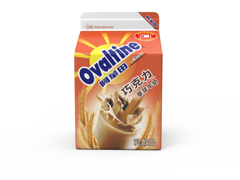【Ovaltine 阿華田】阿華田巧克力麥芽牛奶紙盒290ml(冷藏專區需滿$399才能出貨)