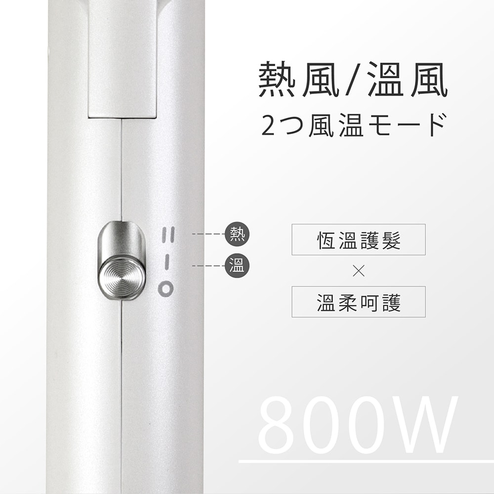 【AWSON 歐森】折疊式高濃度負離子吹風機(AW-772)雙電壓/旅行/輕量