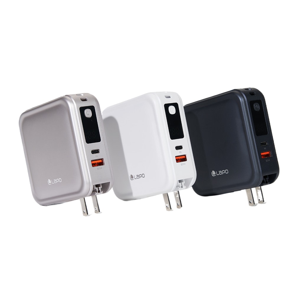 【LaPO】超進化八合一 10000mAh 無線快充行動電源 WT-08 贈收納包