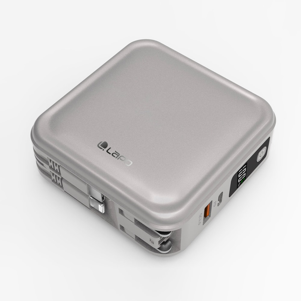 【LaPO】超進化八合一 10000mAh 無線快充行動電源 WT-08 贈收納包