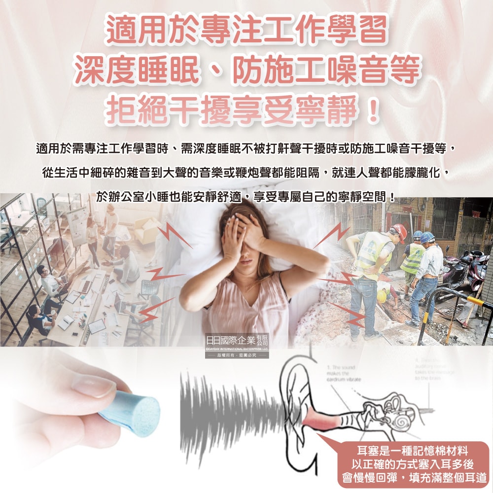 【德國OHROPAX安耳悠】頂級柔軟泡棉慢回彈可水洗降噪隔音耳塞-SOFT膚色款5對/盒