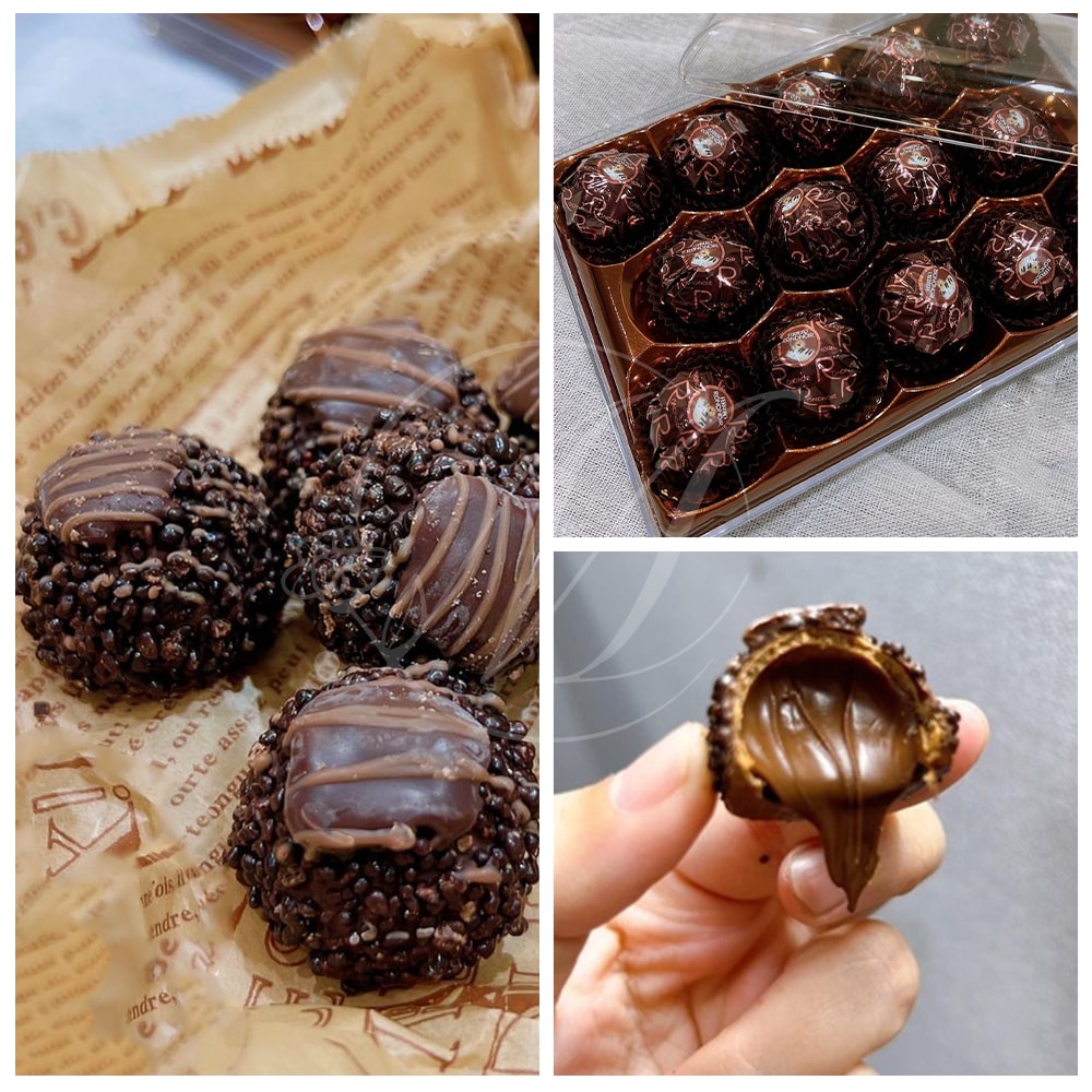 【費列羅 Ferrero】(3盒組)德國 限量版 FERRERO RONDNOIR 費列羅 頂級黑巧克力朗莎禮盒14顆/盒 現貨(3盒組)