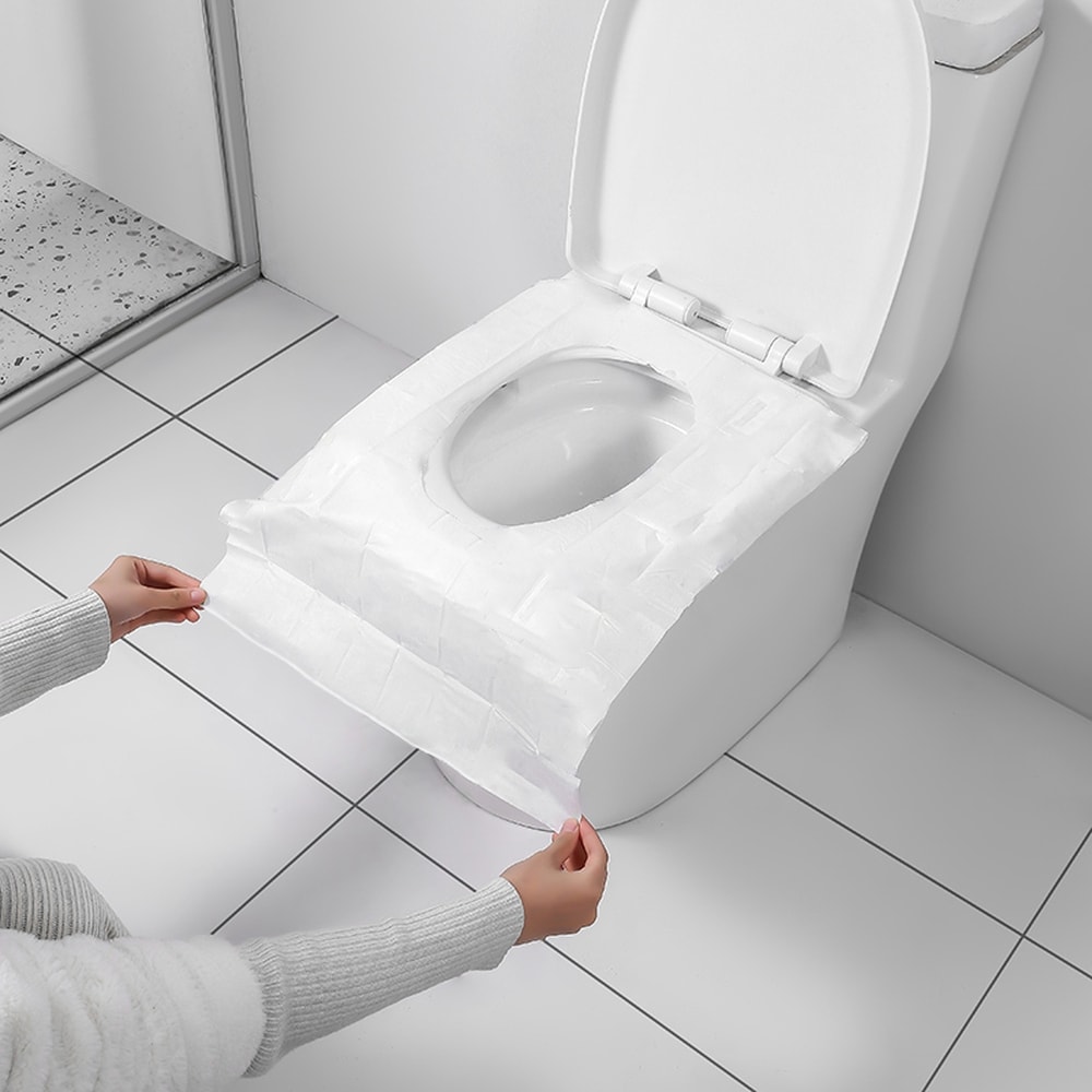 【鮮拾嚴選】一次性馬桶坐墊紙-直邊款/波浪款 (30入/組)