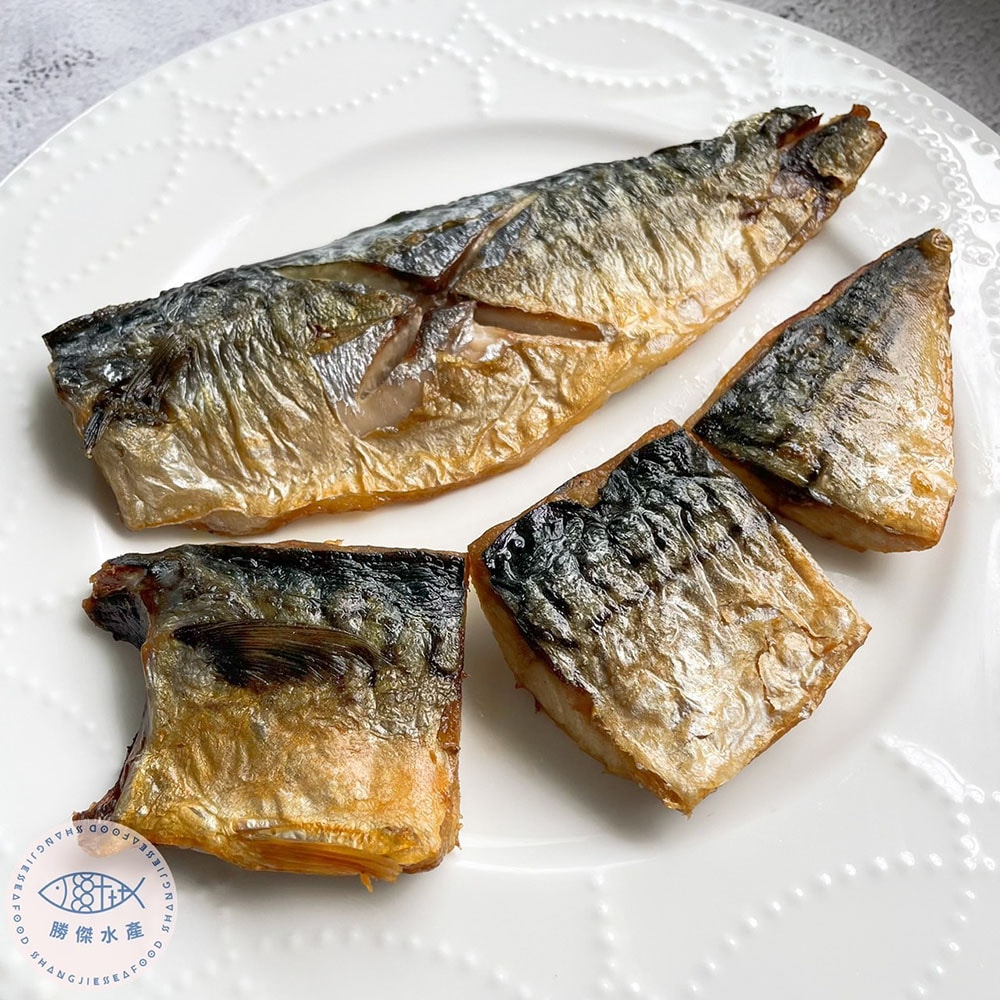 【勝傑水產】挪威薄鹽鯖魚160g±10%/片(含紙板)*24片組