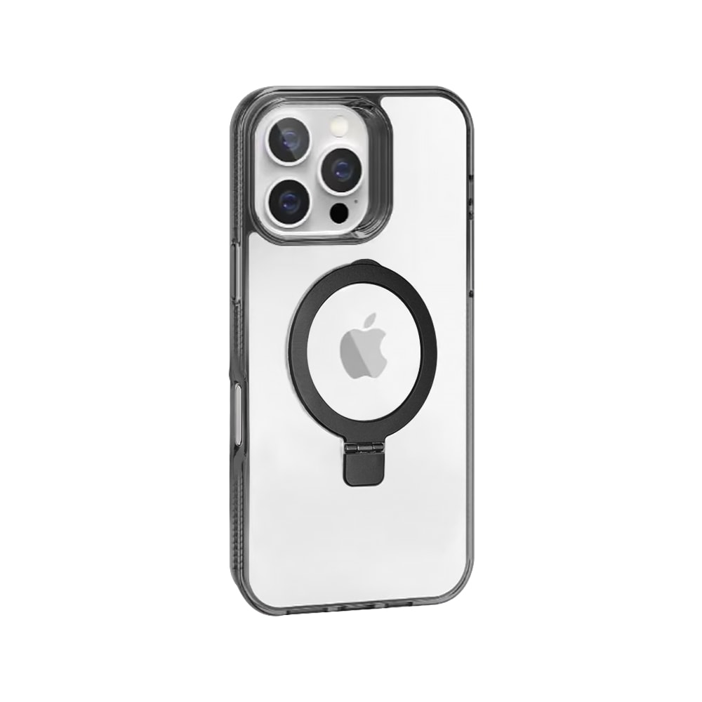 【VOORCA】iPhone 16 Pro Max 6.9吋 磁吸支架 彩邊晶透 減震防摔手機保護殼
