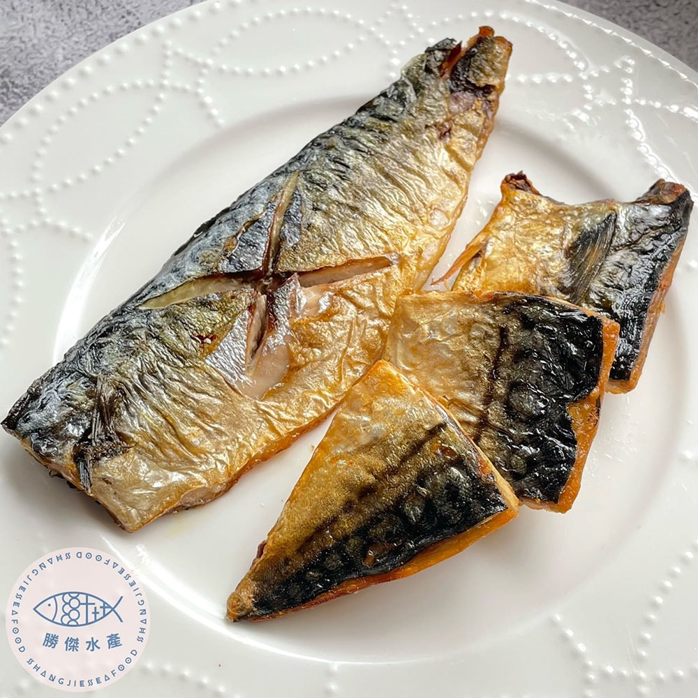 【勝傑水產】挪威薄鹽鯖魚160g±10%/片(含紙板)*24片組