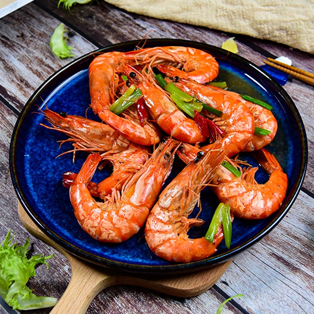 【凍凍鮮】頂級活凍草蝦10尾裝x3盒(380g/盒)