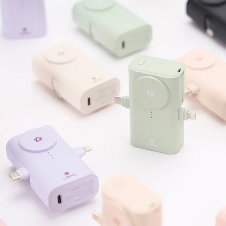 【LaPO】全功能快充版口袋式行動電源 WT-12CL