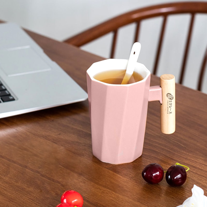 【FUJI-GRACE 日本富士雅麗】和風匠藝咖啡杯400ml