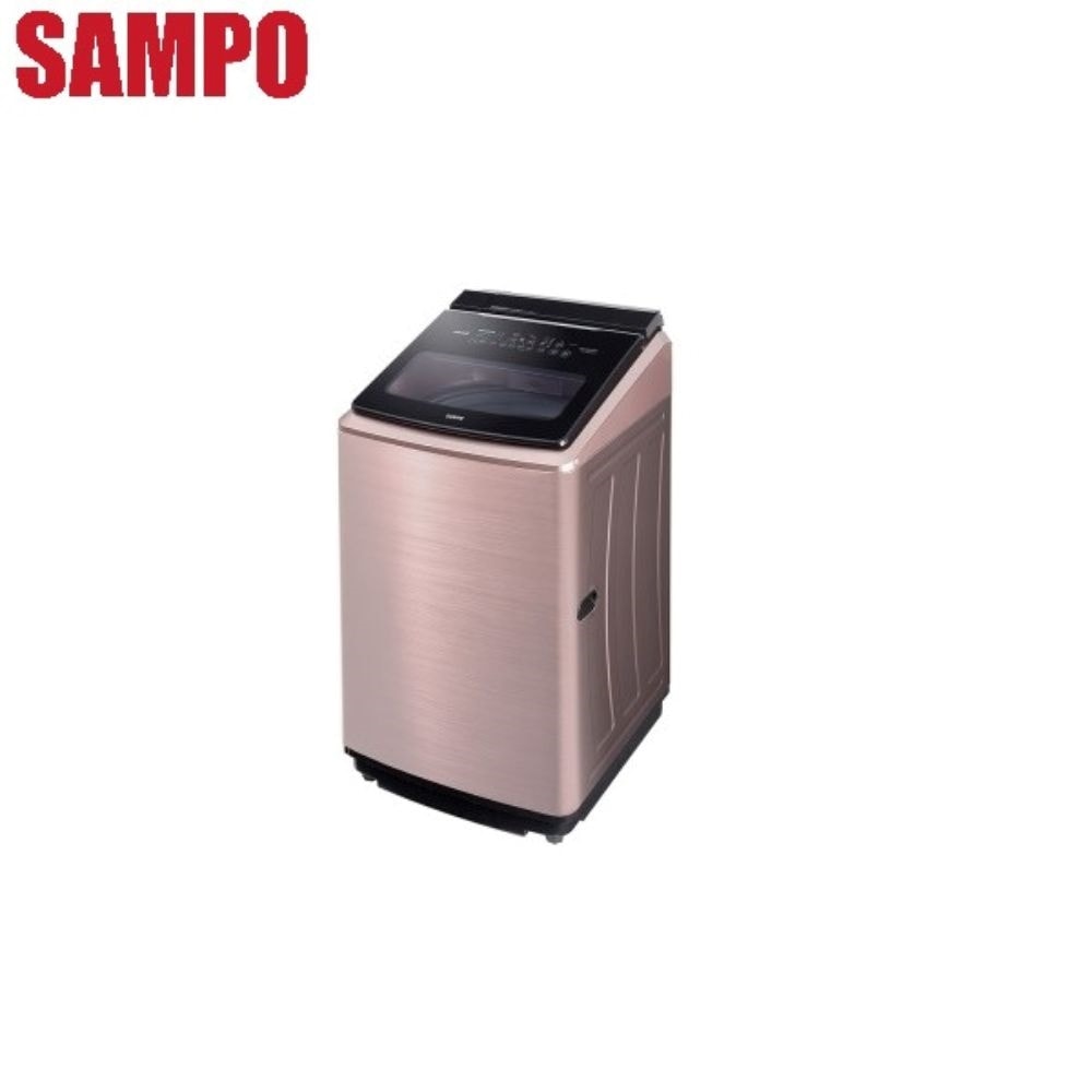 【SAMPO 聲寶】19kg 洗劑智慧投⼊直立式變頻洗衣機 ES-P19DA -含基本安裝+舊機回收 贈7-11商品卡1000元