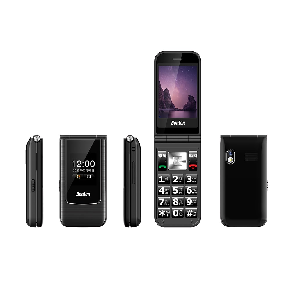 【Benten 奔騰】F62+ / F62 Plus 4G 摺疊手機 雙螢幕摺疊機 老人機 內附座充