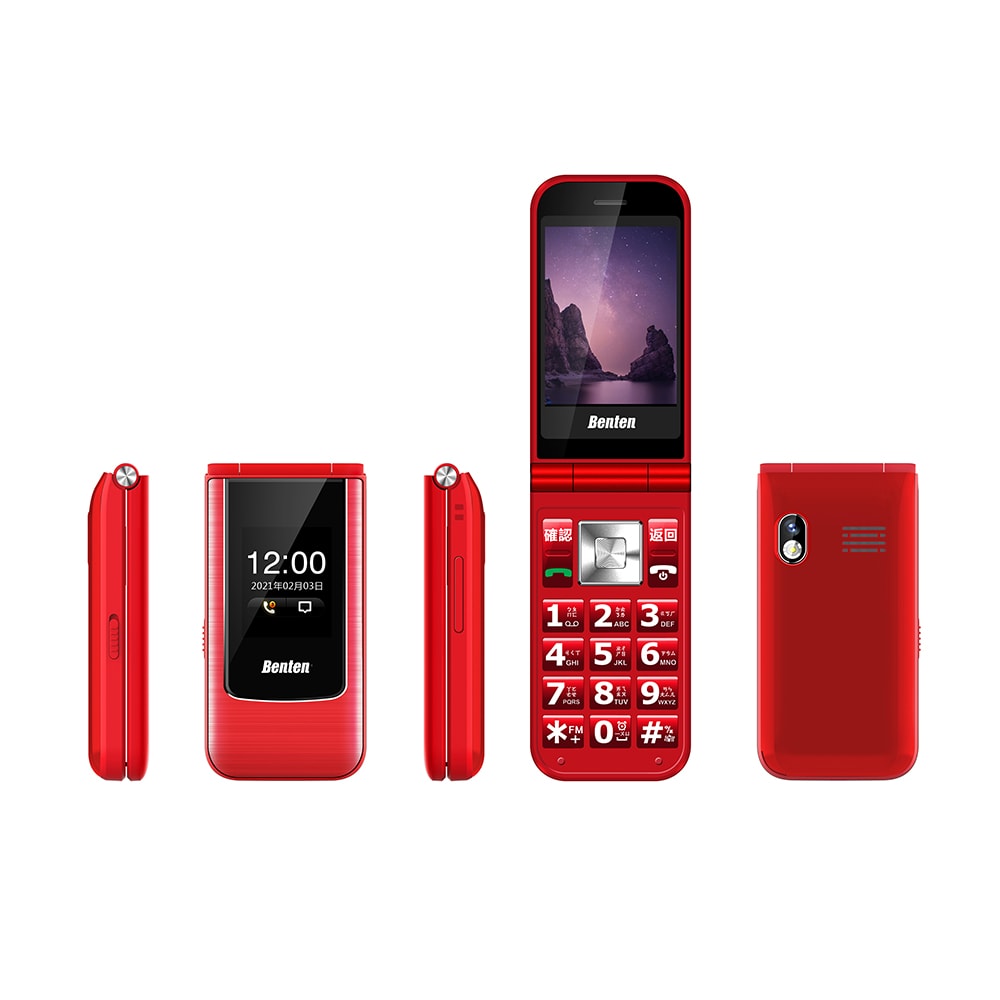 【Benten 奔騰】F62+ / F62 Plus 4G 摺疊手機 雙螢幕摺疊機 老人機 內附座充