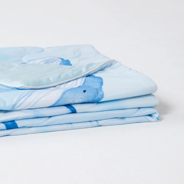 【Blue Bird Bedding 青鳥家居】悠游海洋刨冰印花冰涼被(4色)