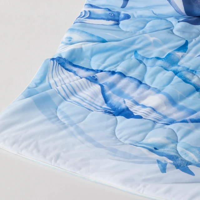 【Blue Bird Bedding 青鳥家居】悠游海洋刨冰印花冰涼被(4色)