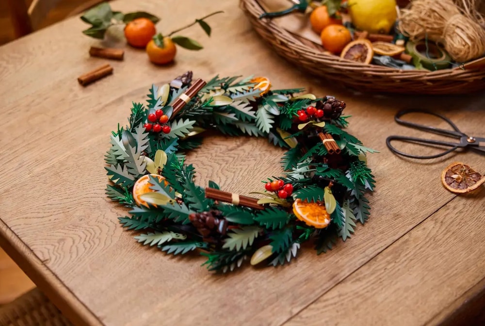 【LEGO 樂高】磚星球〡 10340 花藝系列 花圈 Wreath