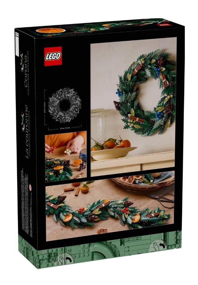 【LEGO 樂高】磚星球〡 10340 花藝系列 花圈 Wreath