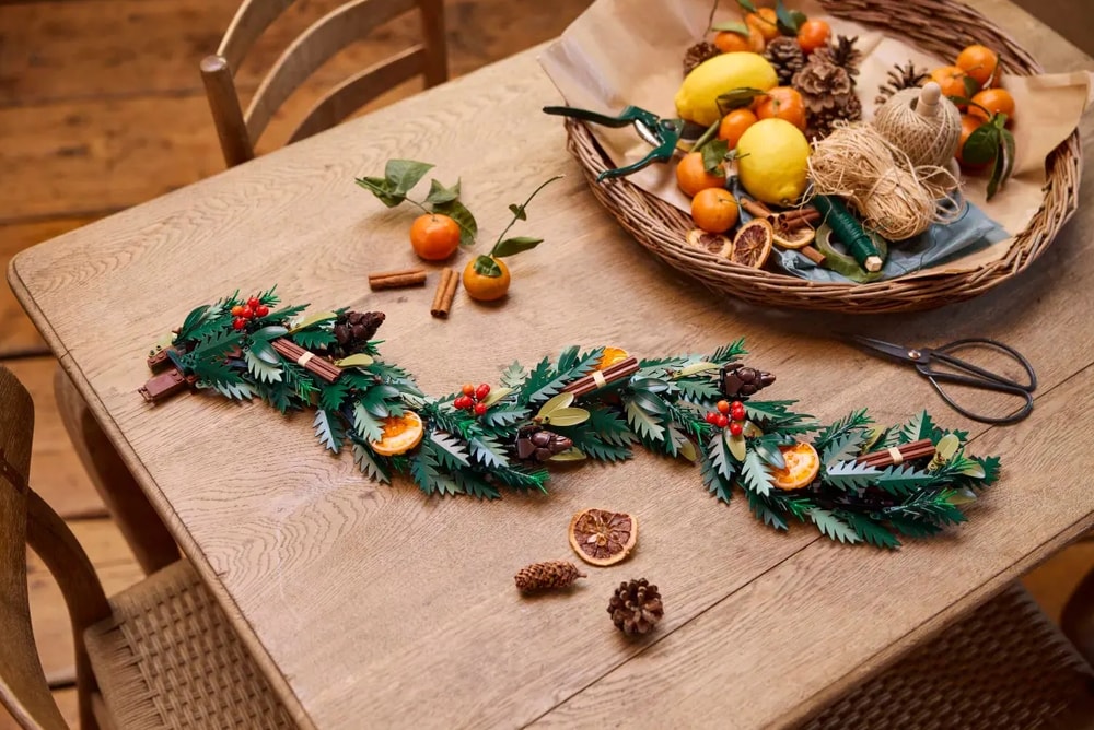 【LEGO 樂高】磚星球〡 10340 花藝系列 花圈 Wreath