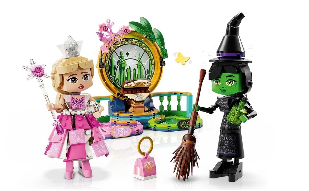 【LEGO 樂高】磚星球〡 75682 魔法壞女巫系列 艾爾法巴和葛琳達玩偶 Elphaba & Glinda Figures