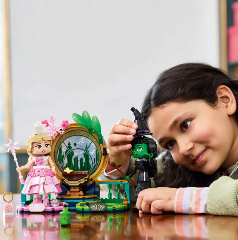 【LEGO 樂高】磚星球〡 75682 魔法壞女巫系列 艾爾法巴和葛琳達玩偶 Elphaba & Glinda Figures