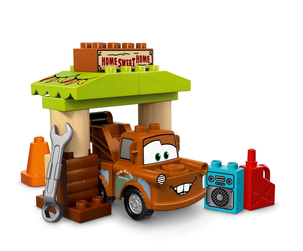 【LEGO 樂高】磚星球〡 10856 得寶系列 脫線的車庫 Mater's Shed
