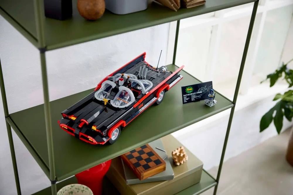 【LEGO 樂高】磚星球〡 76328 蝙蝠俠系列 蝙蝠俠經典電視影集蝙蝠車 Batman™: The Classic TV Series Batmobile(8/1開始出貨)