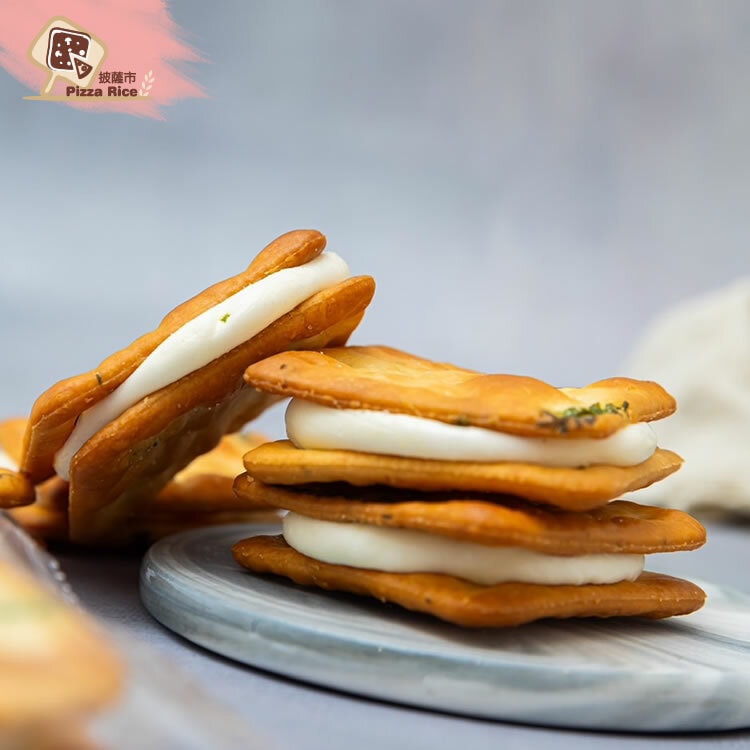 【披薩市】12盒經典蔥餅牛軋糖餅乾(10入盒)