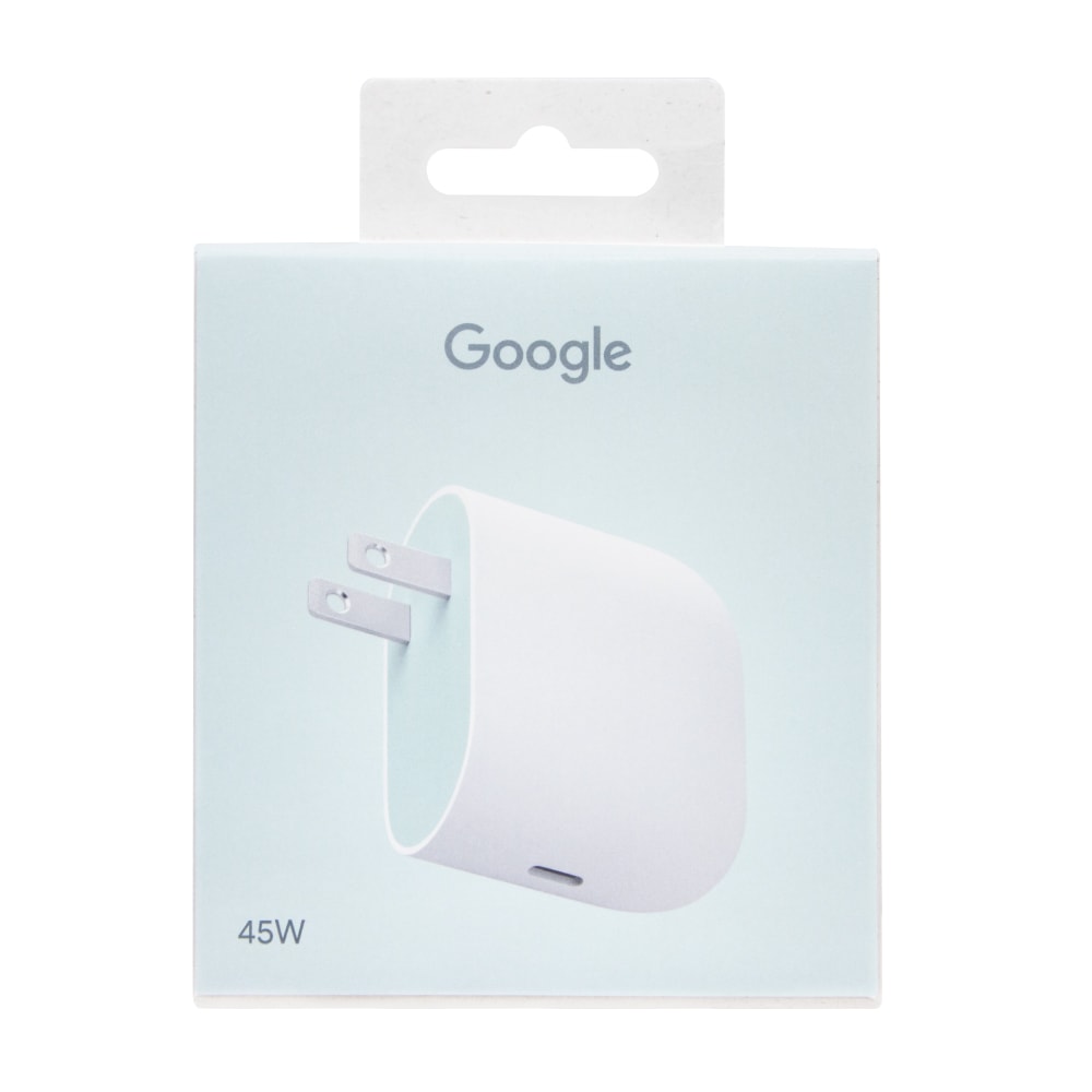【Google】原廠 45W USB-C 充電器 - 白 (台灣公司貨)