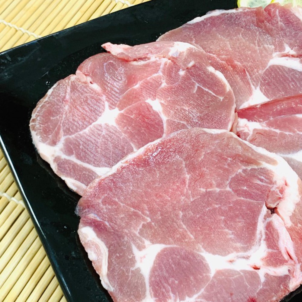 【料里長】頂極原塊梅花豬肉片1包組(1000g/包)