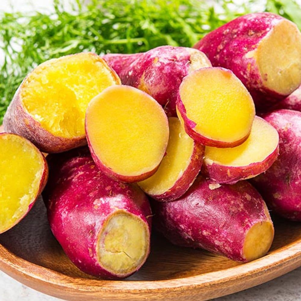 【鮮綠生活】(免運組)栗香地瓜1公斤裝共12包